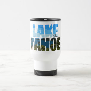 Taza De Viaje Fondo del Lago Tahoe Emerald Bay California