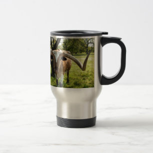 Taza De Viaje Fonolocalizador de bocinas grandes Bull de Tejas