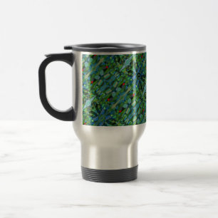 Taza De Viaje Formas suavemente curvadas con acentos de color ve