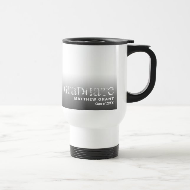 Taza De Viaje Foto de celebración de graduación de moda (Derecha)