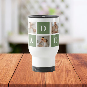 Taza De Viaje Foto de colección moderna y regalo del Día del Pad