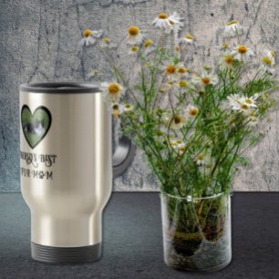 Taza De Viaje Foto de gato de mamá peluda