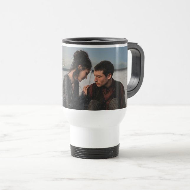 Taza De Viaje Foto de Nagini y Credence (Anverso derecho)