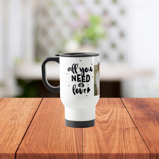 Taza De Viaje Foto De Pareja De Collage Y Todo Lo Que Necesitas  (Subido por el creador)