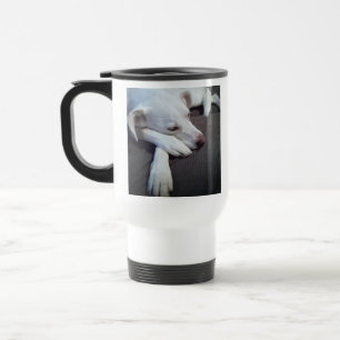 Taza De Viaje Foto de perro durmiente Recuperación rápida