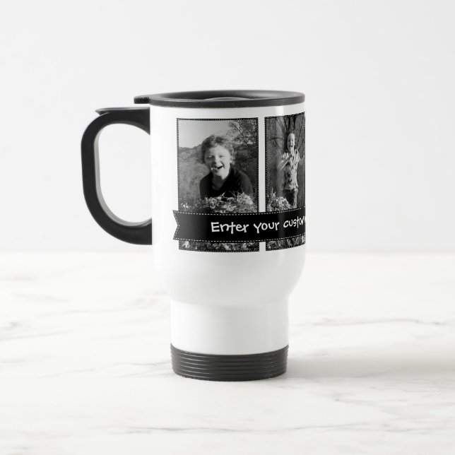 Taza De Viaje Foto de Personalizable (Izquierda)