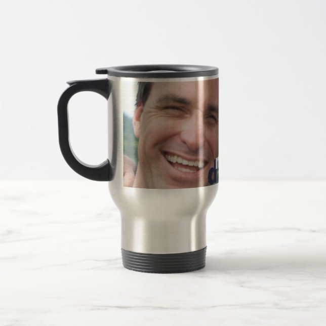 Taza De Viaje Foto del Día del Padre de mi papá (Izquierda)