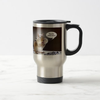 Taza De Viaje Foto gastrónoma del Chipmunk del cocinero o del