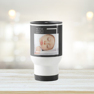 Taza De Viaje Foto moderna de bebé   Cita de belleza