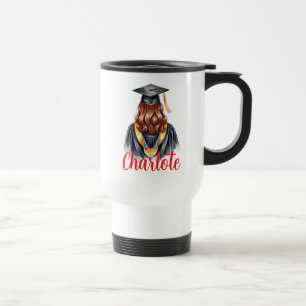 Taza De Viaje Foto personalizada de graduación de la promoción d