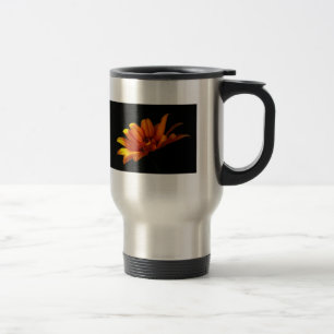 Taza De Viaje Foto romántica de margarita amarilla