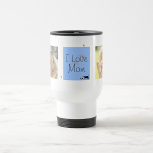 Taza De Viaje Fotografía conmemorativa del Día de la Madre Mug d