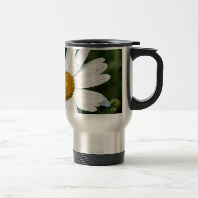 Taza De Viaje fotografía, un margueritte, hacen verde (Derecha)