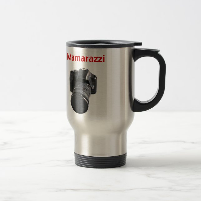 Taza De Viaje Fotógrafo de Mamarazzi (Derecha)
