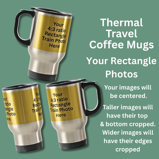 Taza De Viaje Fotos de tu tren Rectangle en la banda de viajes (Subido por el creador)