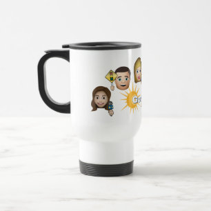 Taza De Viaje FOX 4 Buenos días Emoji de viajes Mug