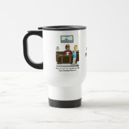 Taza De Viaje Fracciones de arena masculina