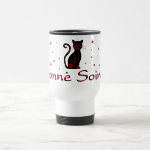Taza De Viaje Francés: Bonne Soiree
