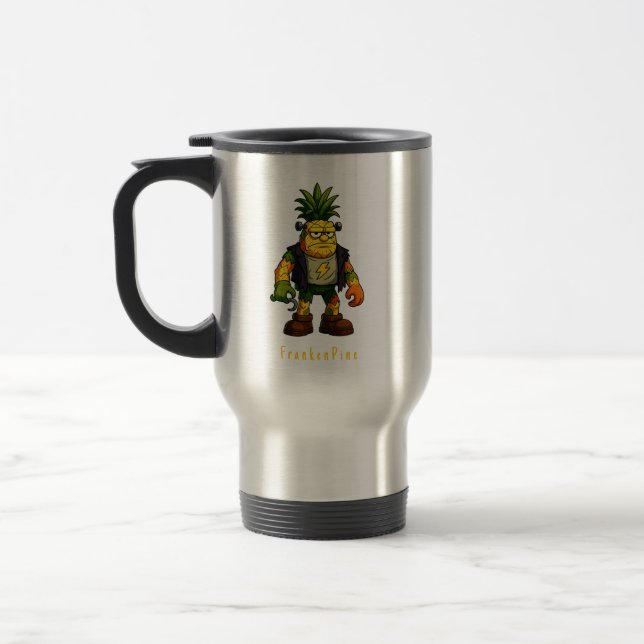 Taza De Viaje FrankenPine Travel Mug - Imperio de la piña (Izquierda)