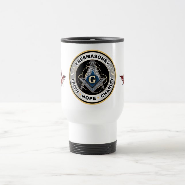 Taza De Viaje Freemason Travel Mug (Centro)