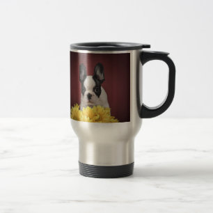 Taza De Viaje Frenchie-cachorro de bulldog francés