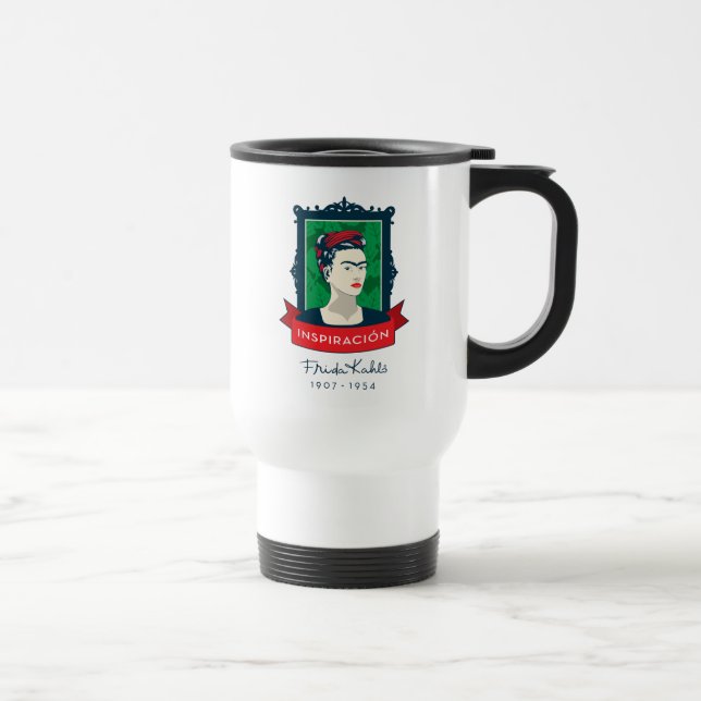 Taza De Viaje Frida Kahlo el | Inspiraci�n