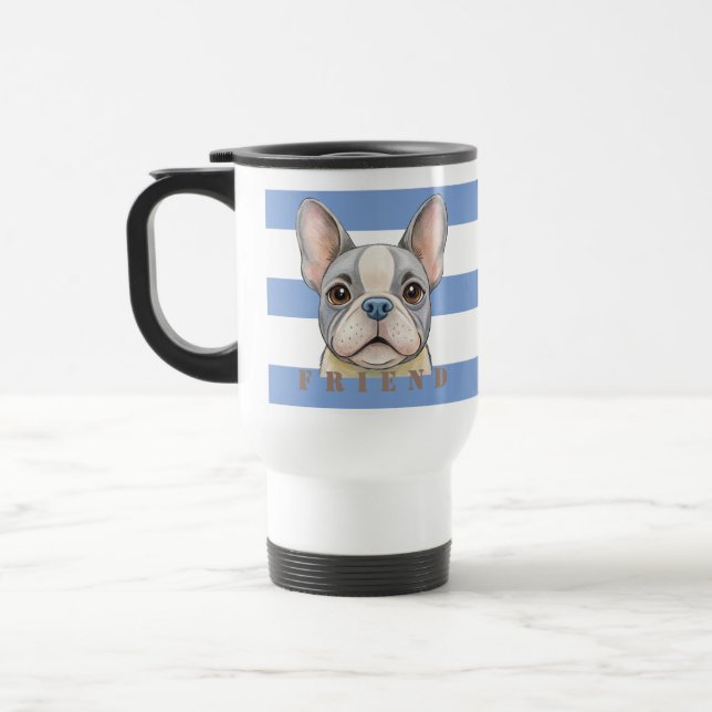 Taza De Viaje Friend Bulldog (Izquierda)