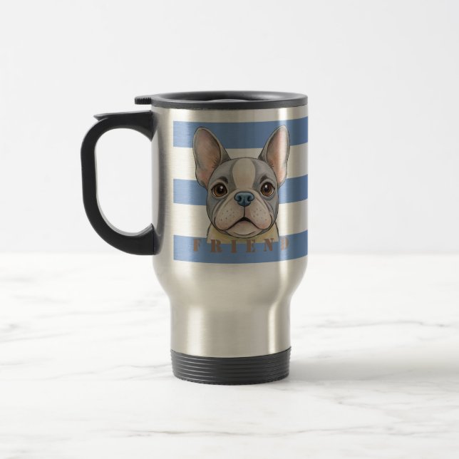 Taza De Viaje Friend Bulldog (Izquierda)