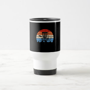 Taza De Viaje Frisbee Golf Disk Retro