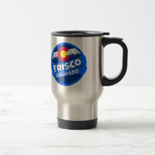 Taza De Viaje Frisco Colorado en montaña ráfaga barro de viaje