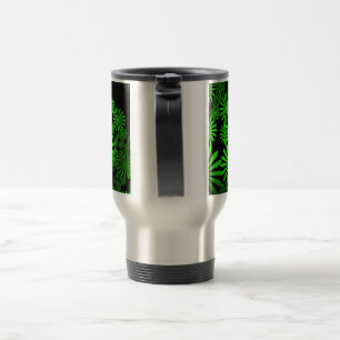 Taza De Viaje Fuegos artificiales verdes