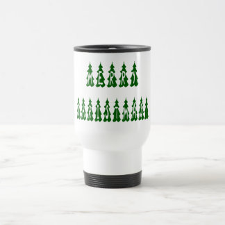 Taza De Viaje Fuente de árbol de navidad de Feliz