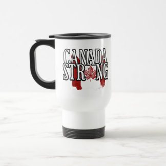 Taza De Viaje Fuerte hoja de arce de la bandera canadiense en Ca
