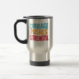 Taza De Viaje Fuerza de los palos de valor