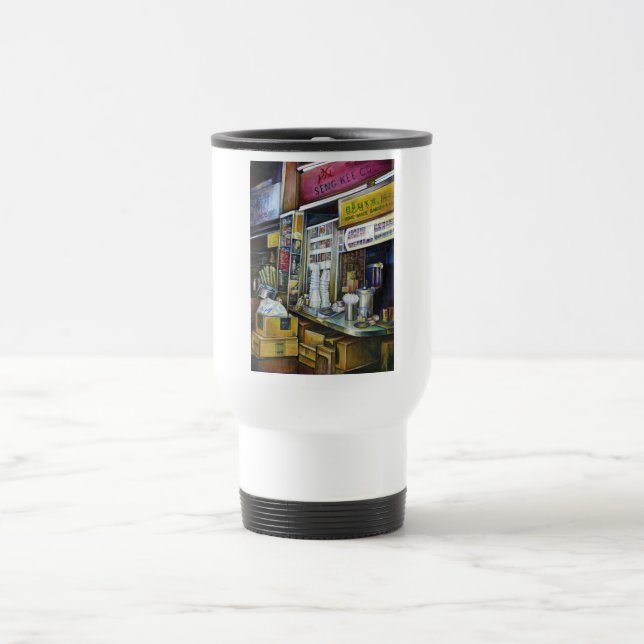 Taza De Viaje Fuerzas de luz cargadas emocionalmente, Singapur (Centro)