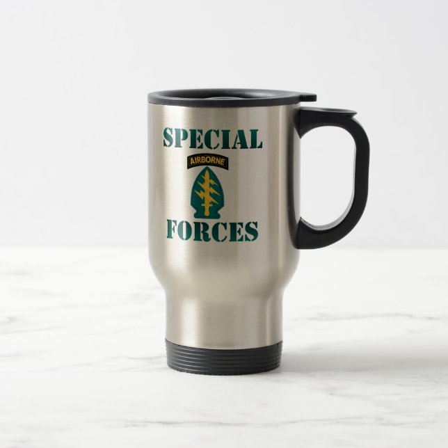 Taza De Viaje Fuerzas Especiales de EE.UU. (Derecha)