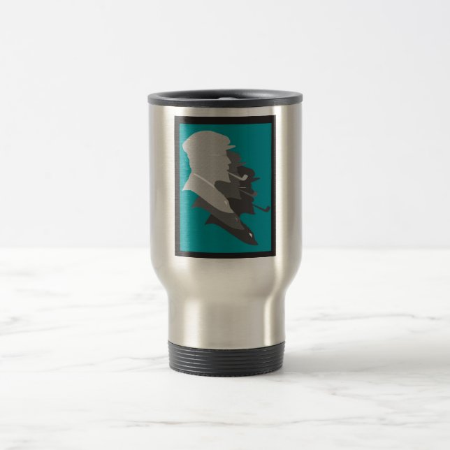 Taza De Viaje Fumador de tubo (Centro)