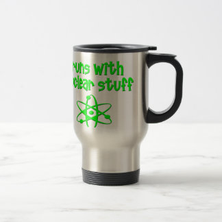 Taza De Viaje Funcionamientos con la materia nuclear