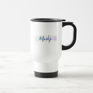 Taza De Viaje Funfetti color agua