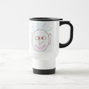 Taza De Viaje Funny Faces Travel Mug