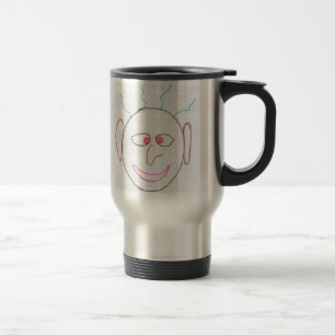 Taza De Viaje Funny Faces Travel Mug