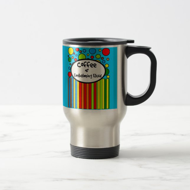 Taza De Viaje Funny Funeral Director de Viajes Mug (Derecha)