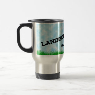 Taza de viaje Funny Landscapers Plant it Deeper