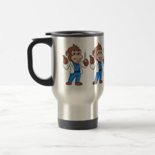 Taza De Viaje Funny orangutan ape personalizado médica