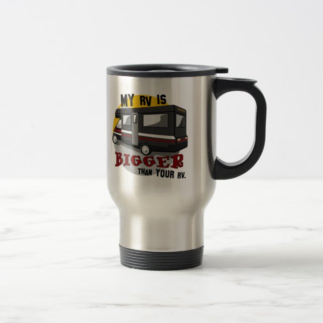 Taza De Viaje Funny RV Camping Coffee Mug (Derecha)
