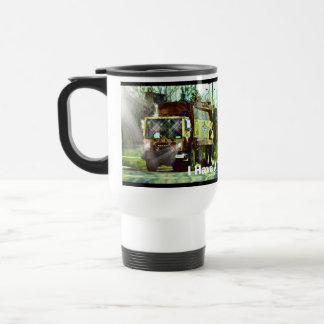 Taza De Viaje Funny Trash Truck-Driver's Travel Mug