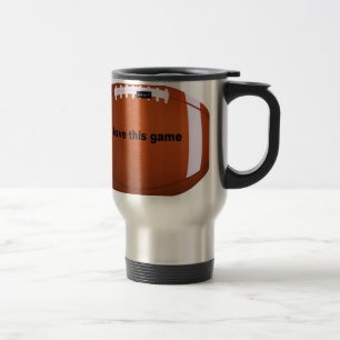 Taza De Viaje Fútbol americano: Me encanta este juego