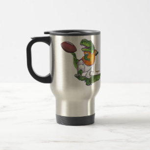 Taza De Viaje Futbolista Dino
