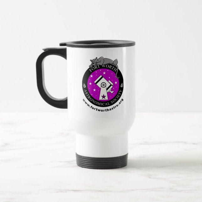 Taza De Viaje FWAS oficial 15oz Viajero/Café Mug (Izquierda)