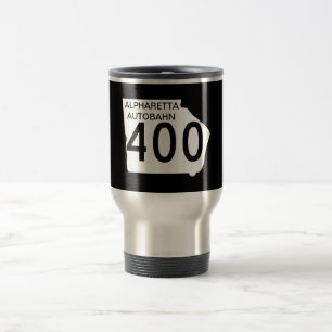 Taza De Viaje GA 400 Alpharetta Autobahn